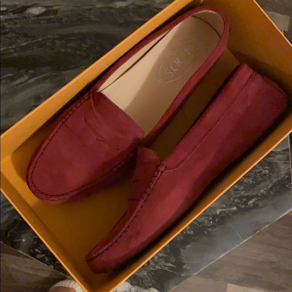 Tod’s classic gommini mocassino- magenta